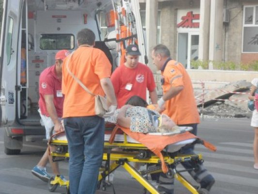 Accidentată pe trecerea de pietoni, la Trocadero